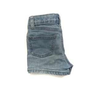 Girls Light Wash Shorts